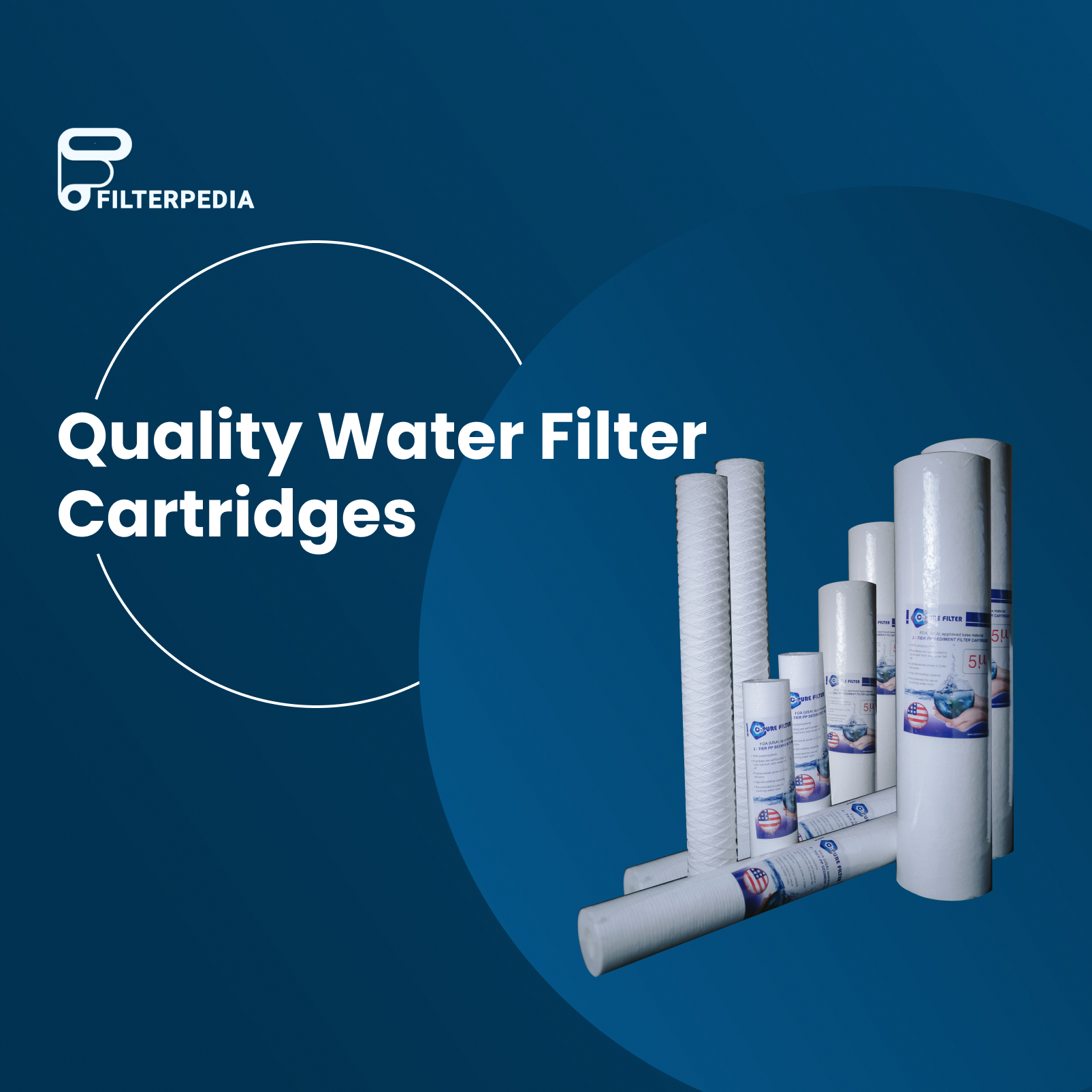 Cartridge Filter 5 Micron untuk Water Treatment 1-2